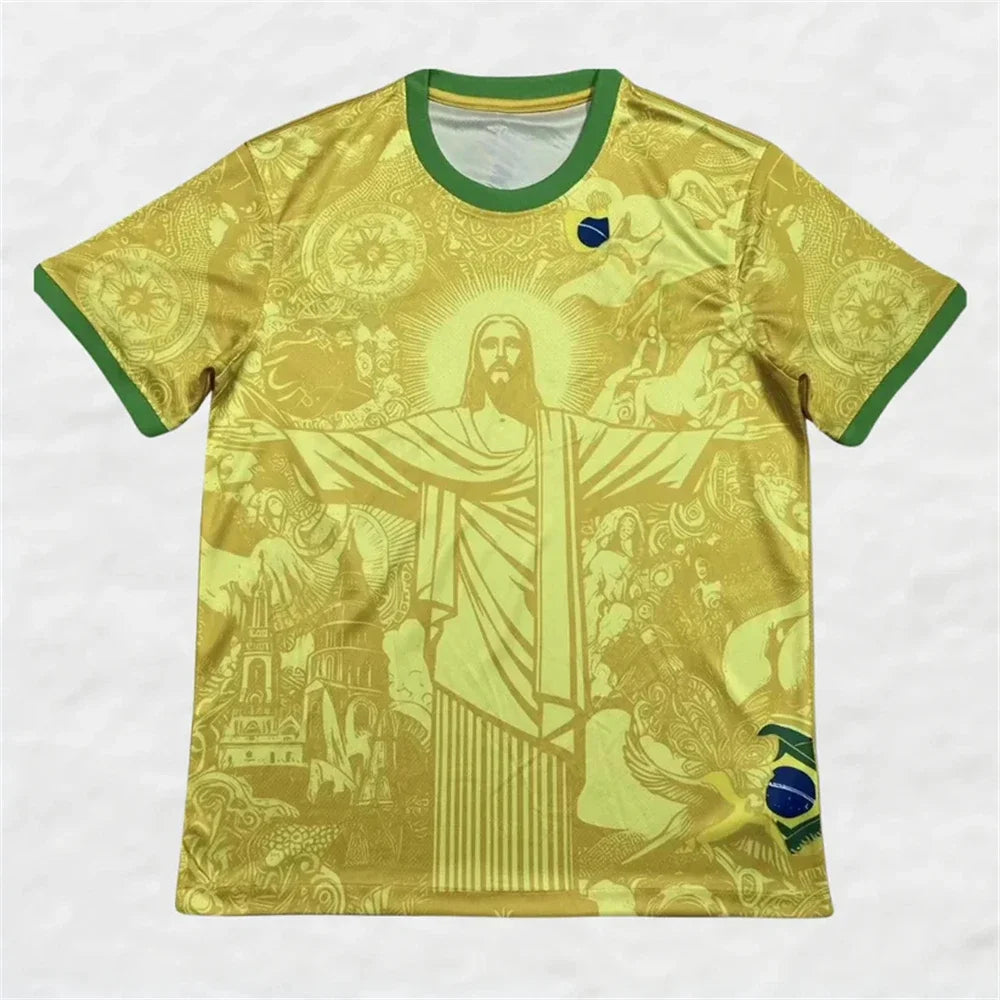 Brazil Special Edition Jesus Football Jersey