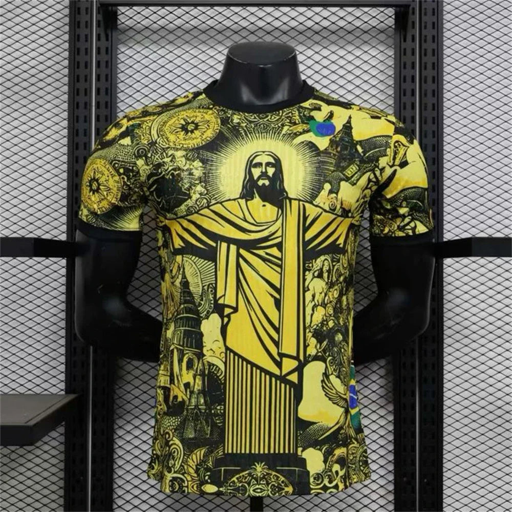 Brazil Special Edition Jesus Football Jersey