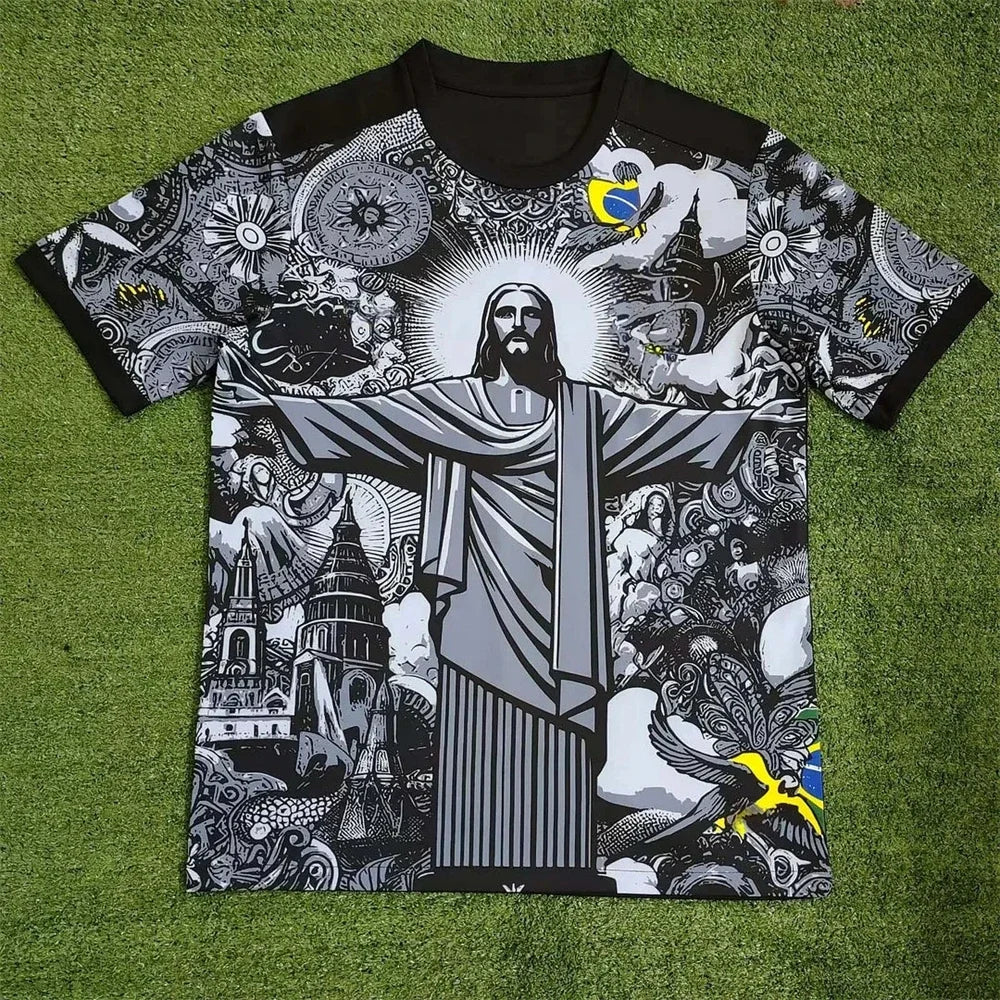 Brazil Special Edition Jesus Football Jersey